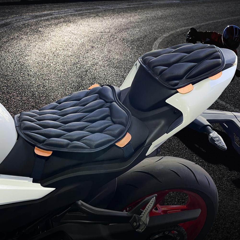 Comfortable Motorcycle Seat Cushions M/L/XL Universal 3D Motorcycle Seat Cover Breathable Mats Electric Bike Accessories