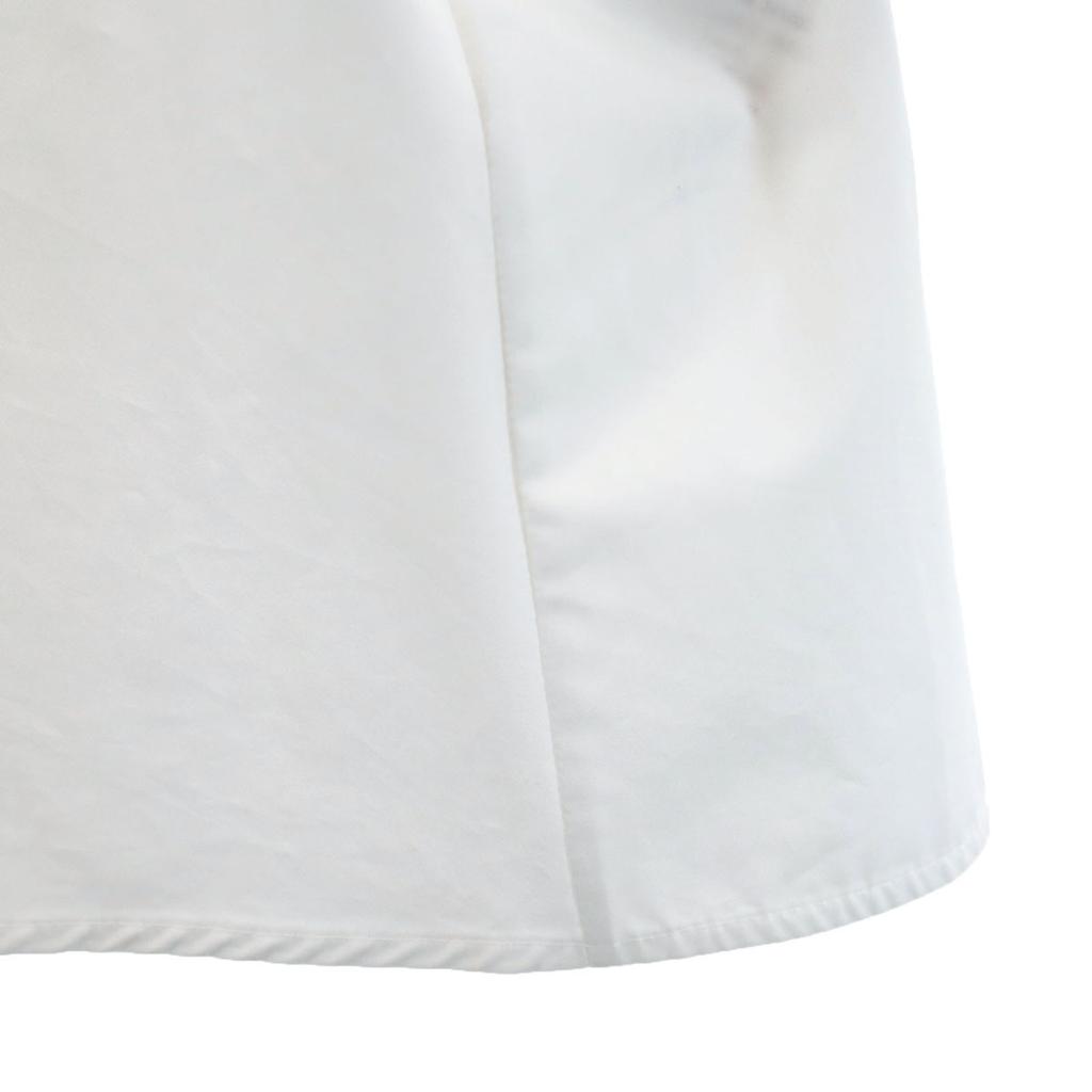 JIL SANDER made in Italy Long sleeve Gathered blouse 34 white shirt Women Used
