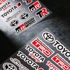 DFCMQJ1 FOR TOYOTA TRO Universal Multi-Purpose Reflective Waterproof Stickers Scratch Conceal For Auto Bike Helmet Mug Fridge Decoration