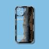 INS Purple Blue Sunset Snow Mountain Phone Case For iPhone 14 15 13 12 11Pro Max XR X XS Natural Scenery Shockproof Bumper Cover