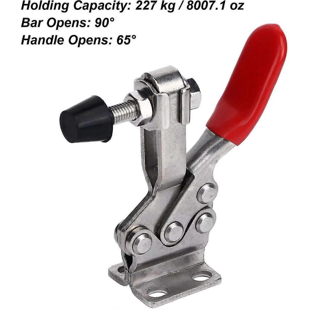 Fixture Clamp, Welding Toggle Clamp, Quick Release Toggle Clamp Stainless Steel Horizontal Welding Clamp Hand Tool Gh 225dss - DD