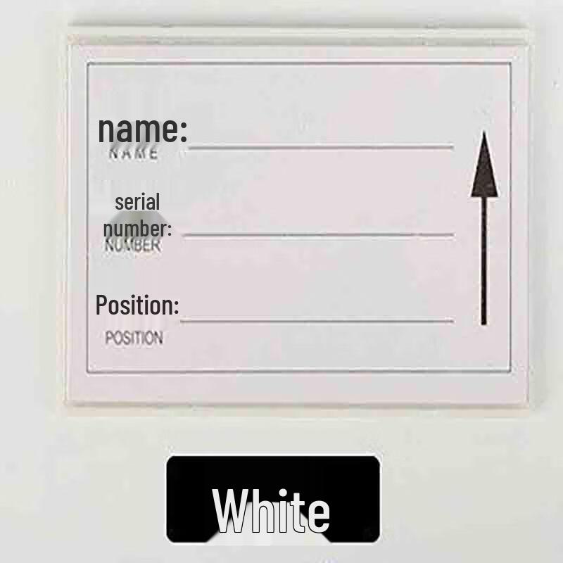 WEZHO Magnetic Warehouse Shelf Labels