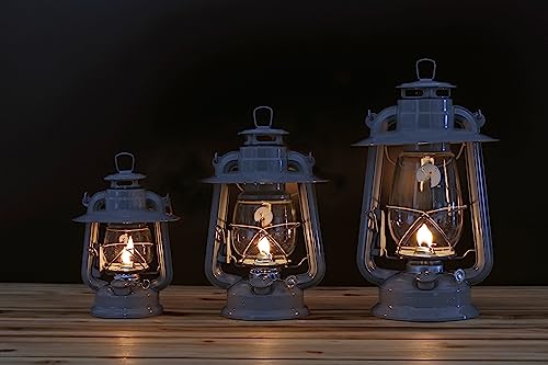 [Amazon.co.jp Exclusive] Captain Stag Lantern Oil Lantern with Shade Set (Large) Blue Gray UY-7042