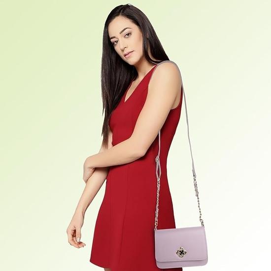 PLANX Synthetic Leather Stylish Sling Bag for Modern Girl/Women