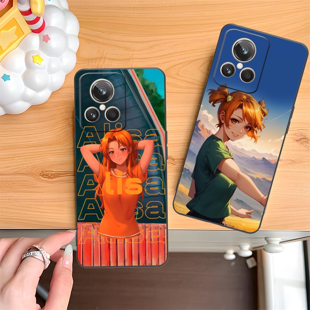 Everlasting Summer Alisa Matte TPU Mobile Phone Case for Realme 15 14 13 12 11 10 9 Pro Plus T i Lite 5G Colorful Printing Cover