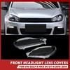 Autoscheinwerfer Lampenschirm Für VW Golf 6 MK6 GTI R 2010-2014 Transparente Abdeckung Scheinwerfergehäuse Lampenschirm Linse Scheinwerfer
