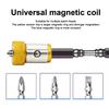 Universal 1 Pcs Magnetic Ring Alloy Magnetic Ring Screwdriver Bits Anti-Corrosion Strong Magnetizer Drill Bit Magnetic Ring