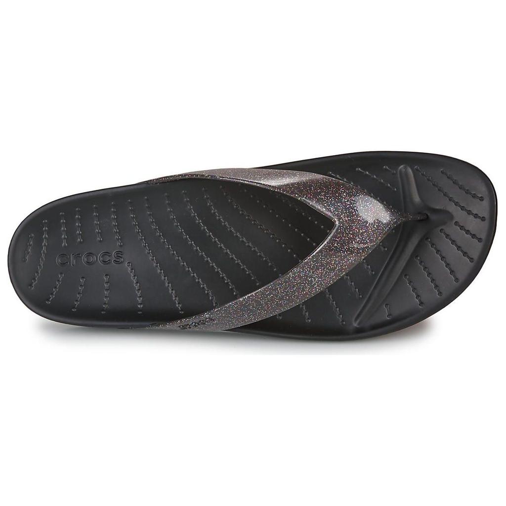 Crocs Breathable Flip Flops Women Footwear Black 209050-001