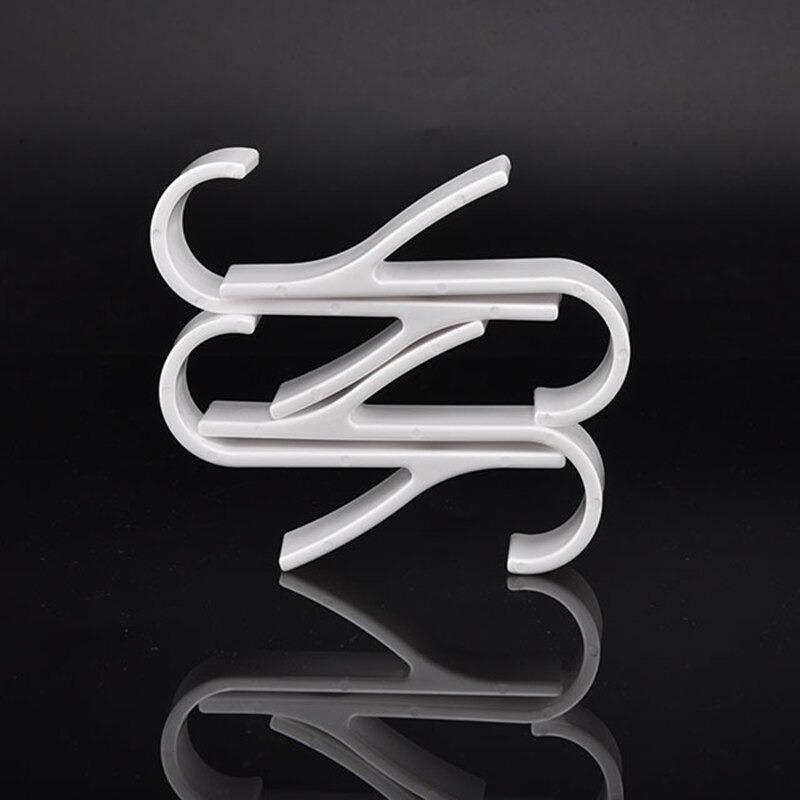 1pc Space-Saving White Plastic Hanger for Heated Towel Radiator Rail - Durable Bath Hook Holder for Towels, Scarves & More, Easy Install, Drying Racks