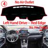 Auto Dashboard Cover Dash Mat Board Pad Carpet Dashmat Anti-UV Mats Accessories for Daihatsu Rocky Perodua Ativa -2025