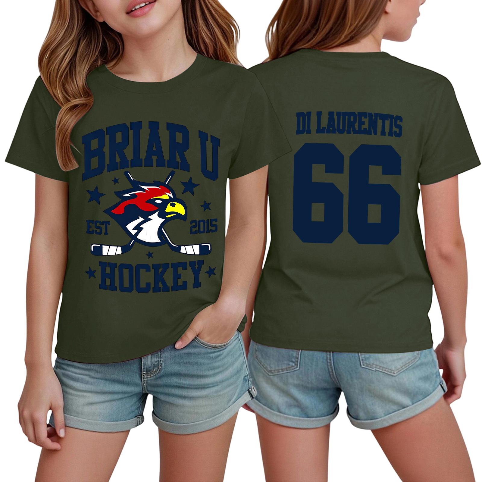 Kids Printed Short Sleeve T-Shirt - Round Neck Loose Fit for Boys Girls 100
