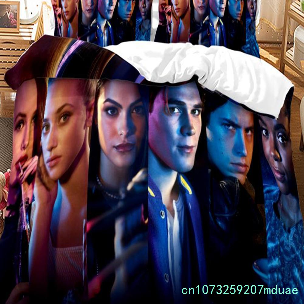 New Riverdale Printed Bedding Set 3d Bedding Set Printed Duvet Cover Sets With Pillowcases Digital Printing Comforter Cover Set