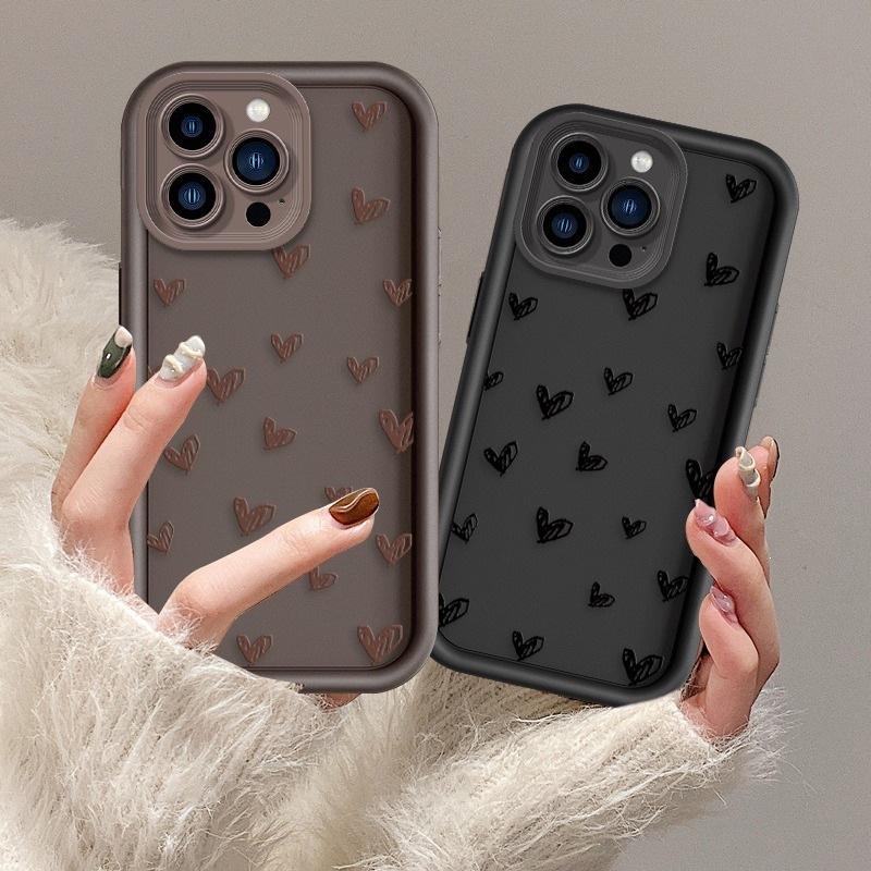 Einfache Liebe Handyhülle Apple 16 All-Inclusive Handyhülle iPhone15 Weiche Hülle Außenhandel IP14 Amazon Bestseller