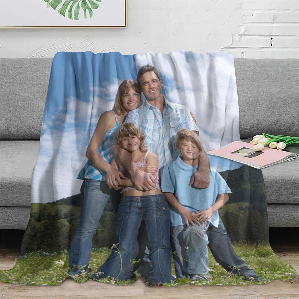 Custom Po Blanket -  Pos For Important Moments Of Celebration And Blessing, A Holiday Gift That Captures Memories And Keepsakes