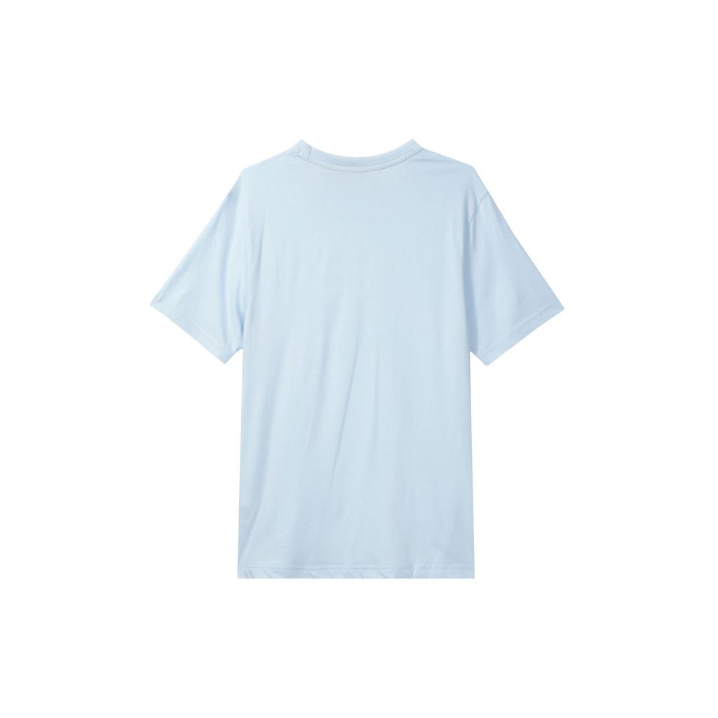 Jordan Soft Cotton Blend Quick-Dry Comfortable Casual Sports Round Neck Pullover Short Sleeve T-Shirt Men Tops Turquoise-Blue Black FN5830-441