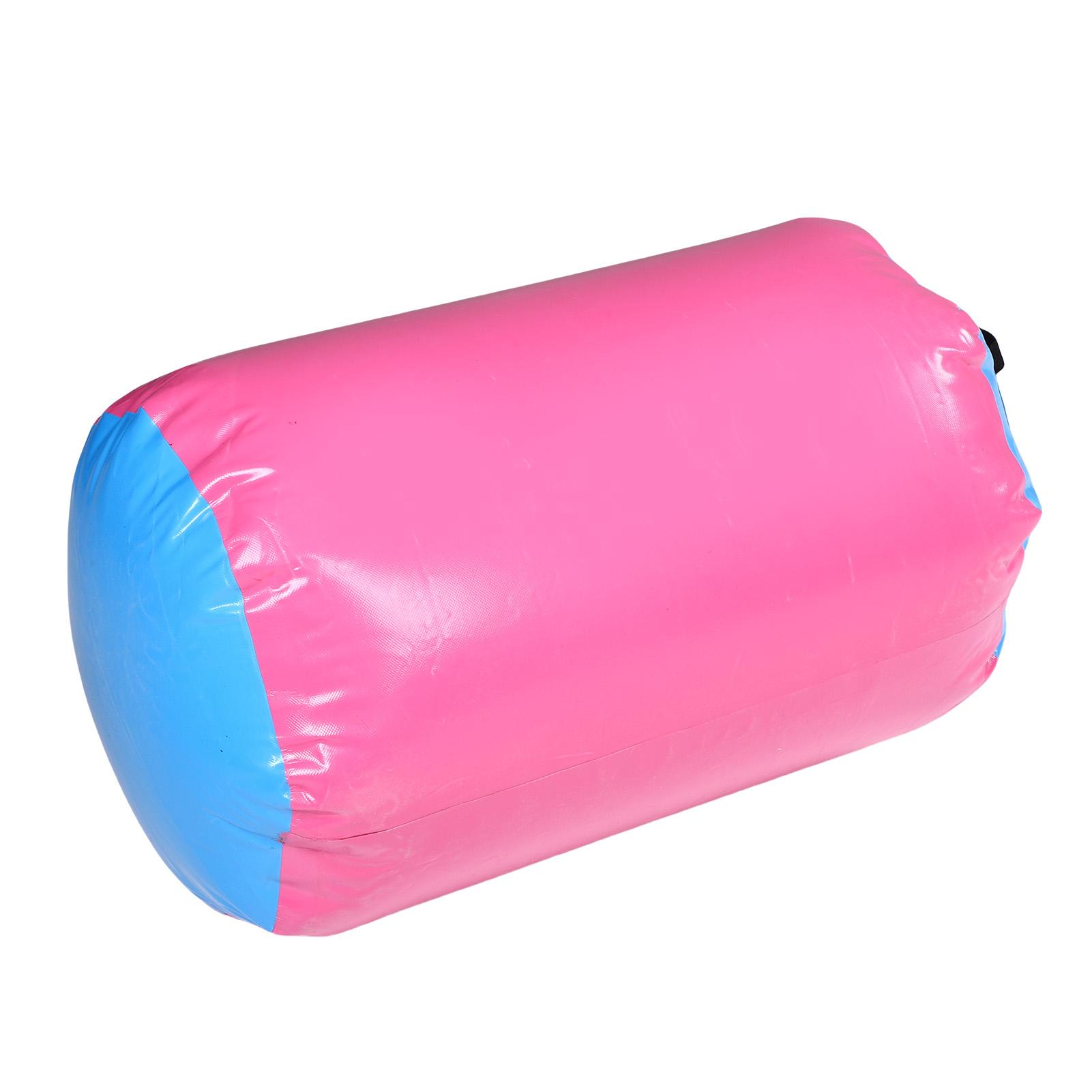 Gymnastics Air Roller PVC Inflatable Tumbling Roller Back Handspring Trainer for Cheer ing Training Home Use