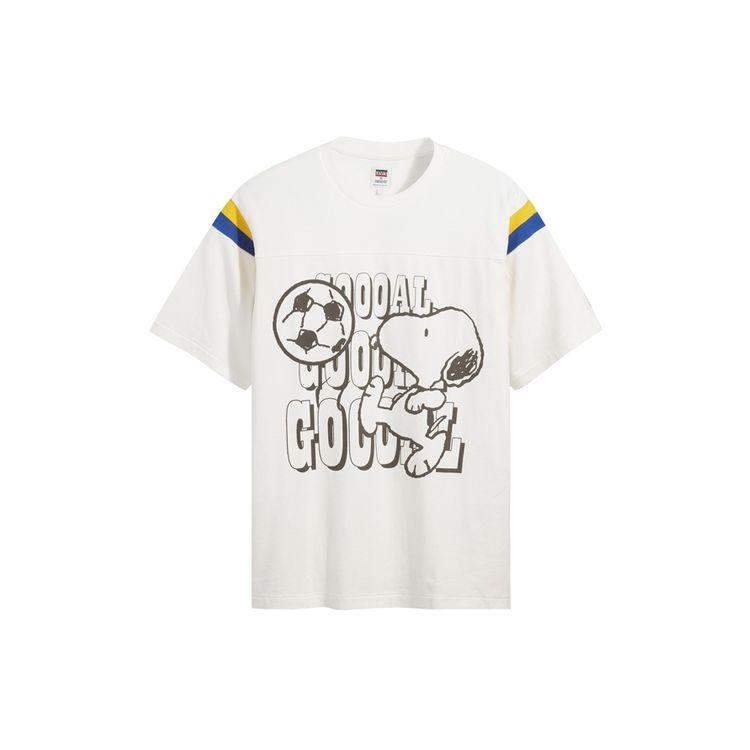 Levis Cartoon Character Print Drop Shoulder T-Shirt Men T-Shirts White 23895-0003