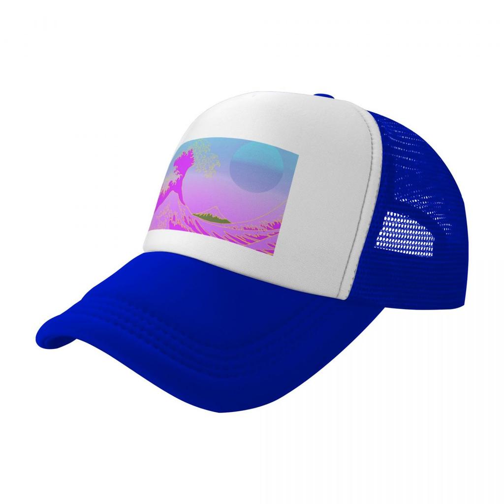 Kanagawa Sunset Baseball Cap Fashionable Party Hat Horse Hat Sun Hats For Women Unisexs