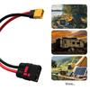 Flexible Silicone XT60 Male to QS8 Female Charging Cable For Drones Car And Robotics Power Supply