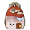 Unisex Cartoon Preschool Backpack With Durable Nylon And Fun Pattern For Learning