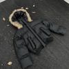 Mens Thick Winter Hooded Cotton Puffer Coat Warm Loose Fit Casual Urban Style