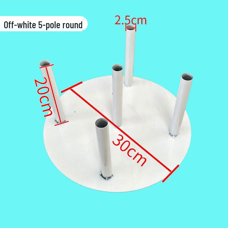 Основание из кованого железа для гигантских бумажных цветов