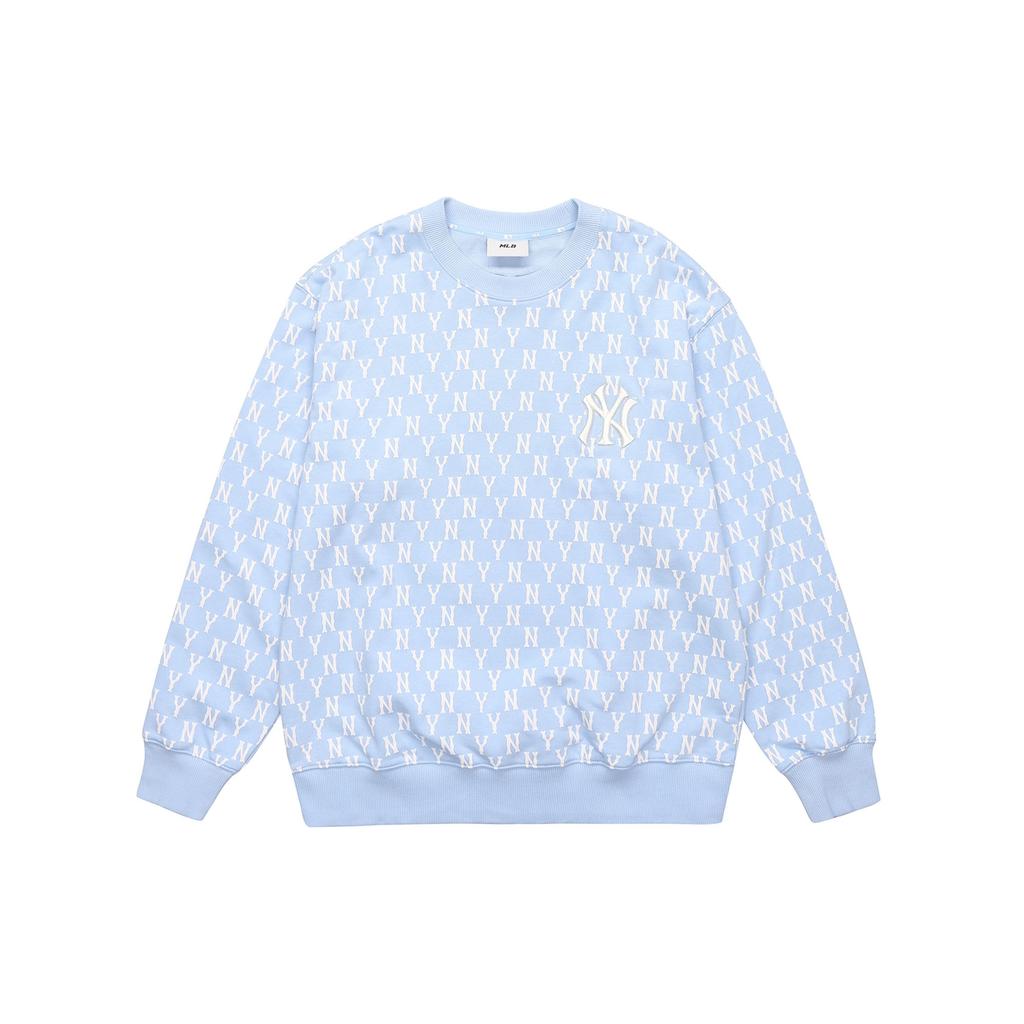 MLB Sweatshirt Unisex Light Blue 3AMTM0221-50BLL