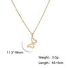 Cazador Korean Stainless Steel Butterfly Pendant Necklace Trendy Gold Color Chain Necklaces For Women Jewelry Gifts New 2026