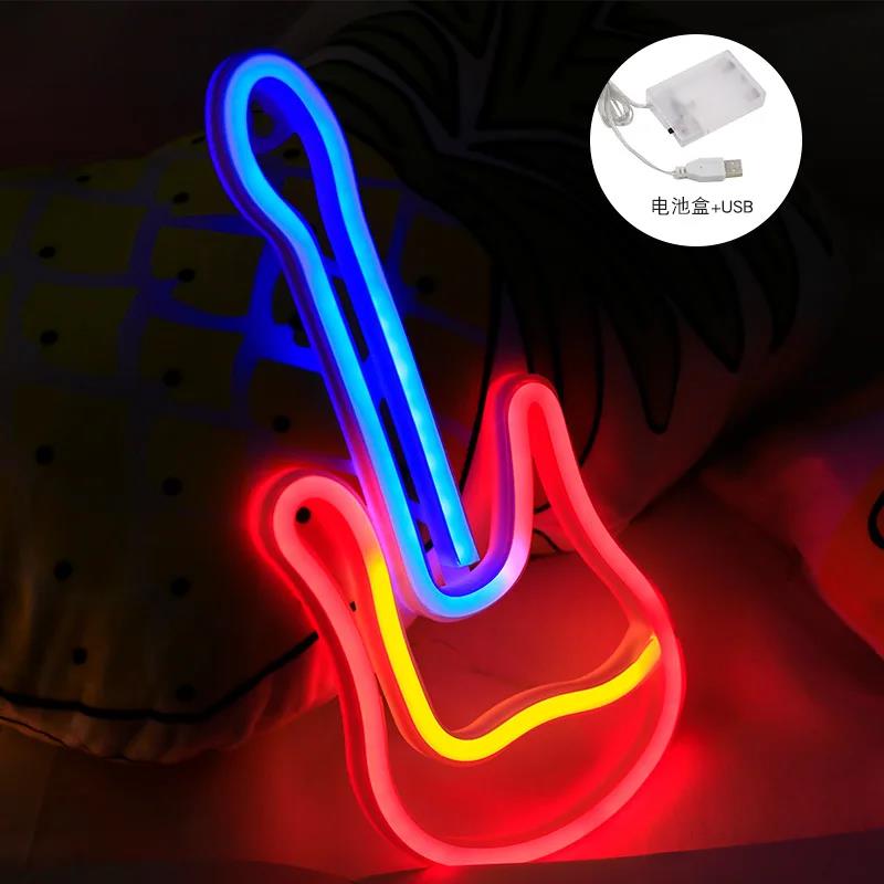Neon Led Lights Sign Cherry Banana Neon Light Love Cloud Rose Neon Signs for Room Home Decor Xmas Birthday Gift