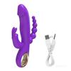 Powerful Thrusting Rabbit Vibrator for Women 3 In 1 Nipple Clitoris Stimulator G Spot  Dildo Massager Sex Toys for Adults Goods