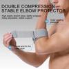 1 pièce Genouillère de soutien avec bande de compression pour tendinite, coude de tennis, coude de golf, bandage d'avant-bras Soulage la douleur