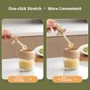 Kitchen Seasoning Container with Integrated Spoon Moisture Proof Glass Sealed Spice Jar (BPA Free, No FDA)