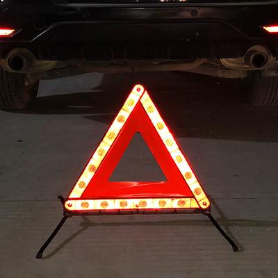 Trojúhelník do auta Reflexní stativ Varování před nouzovým poškozením Reflexní nálepka Bezpečnostní nebezpečí Skládací značka stop Auto příslušenství