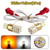 2X Car Signal Light T15 W16W Led Bulb W5W 4014 Led Lights Canbus No Error High Power Two-Color Reverse Back Parking Lamp 12V