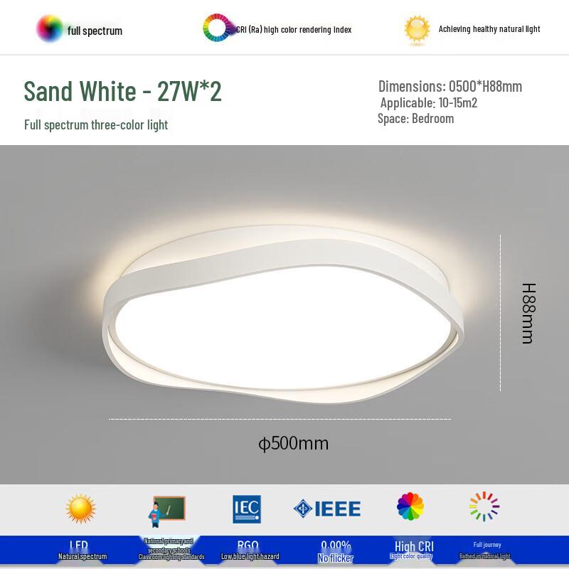NuFeng Full Spectrum LED Ceiling Light with Smart Dimming