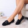 2024 Summer Fashion Casual Lofers Women's Candy Color Slip On Flat Shoes Ballet Flats Women Elegant Butterfly-Knot Office Shoes