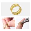 1Set Jewelry Making Kit Metal Lobster Clasp Open Jump Rings Earrings Hook Repair Tools Box For DIY Jewelry Making Accessories