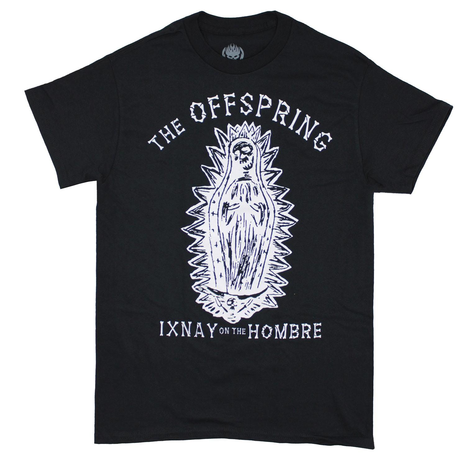 Men s Offspring Hombre Skeleton T-shirt Small Black S