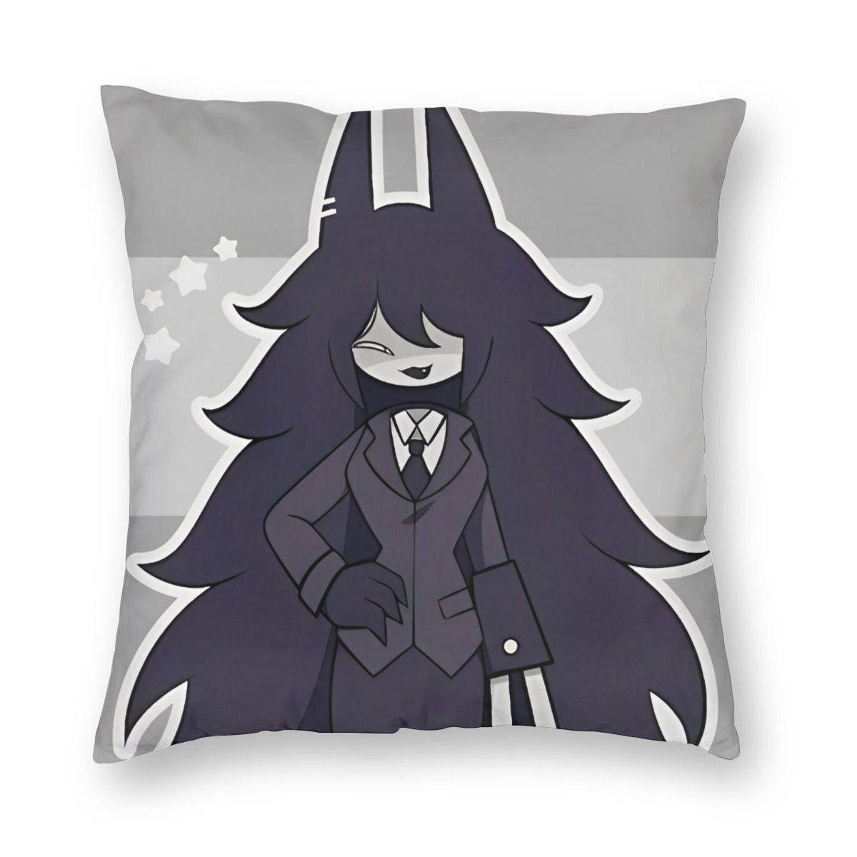 Мисс Круг Наволочка Печать Полиэстер Наволочка Украшение Фундаментальное Бумажное Образование Декоративная Наволочка 12x12Inch