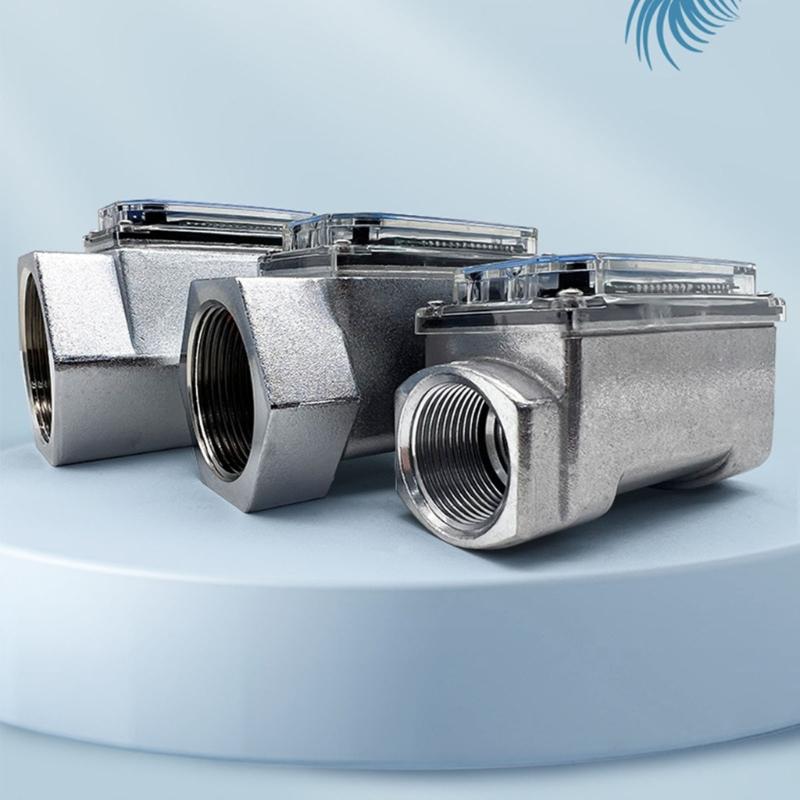 Liquid Flow Sensor Meter Flowmeter with LCD Display for Diesel-Fuel Water 1in/2in/2.5in/3in Electronic Turbine-Flowmeter