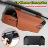 1pc Car Visor Sunglass Holder, Magnetic Clip for Glasses & Tickets, Universal Fit for Auto Sun Visor, Interior Organizer