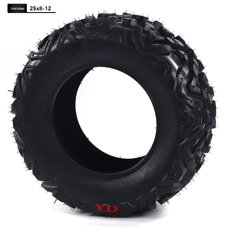 Go-Kart ATV Off-Road cu Roți din Aliaj de Aluminiu de 12 Inch și Anvelope Pneumatice 25x8-12/25x10-12