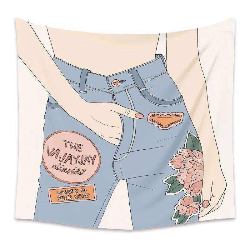 Fashion Home Decor Tapestry Boho Decorative Pattern Bedroom Living Room Tapestry