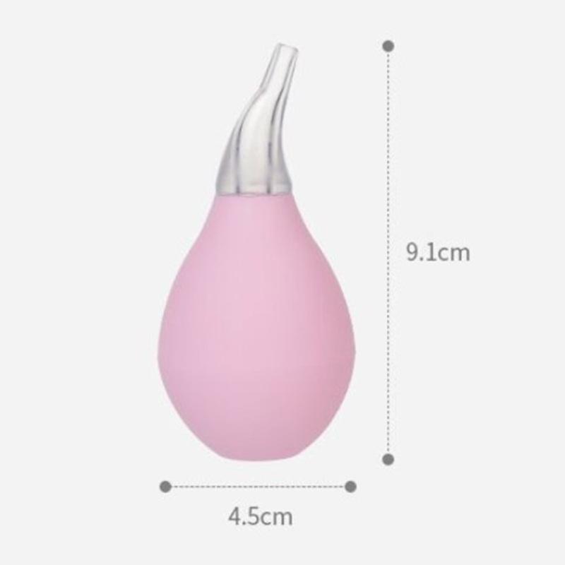 Baby Nasal Aspirator Manual Snot Mucus Suction Device PVC Air Pump Non-Toxic Vacuum Nose Cleaner