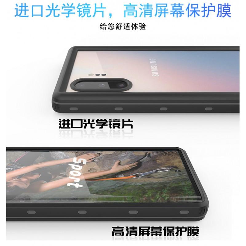 Transparent TPU Phone Case Galaxy Note 10 Plus Full Cover Shockproof Waterproof Dustproof Outdoor Sports Protective