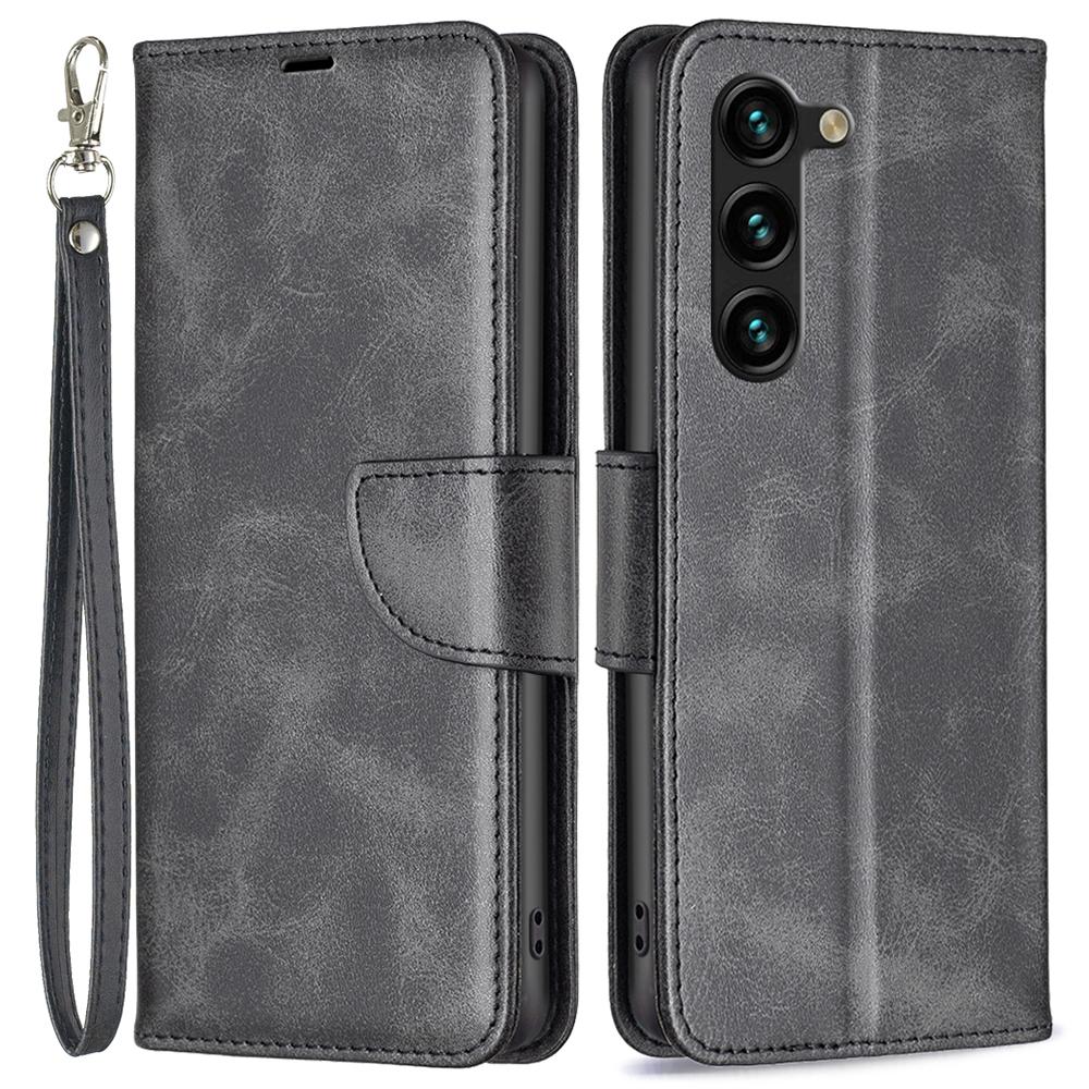 For Samsung Galaxy S25+/S24+ Case Mobile Phone Shell PU Leather Wallet Cover with Viewing Stand