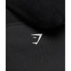 Gymshark Grafická mikina s kapucí Power Department Black B3c3q Bb2j