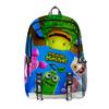 Populaire Coole my singing monsters Student Schooltassen Unisex 3D Print Oxford Waterdichte Notitieboek multifunctionele Reistassen