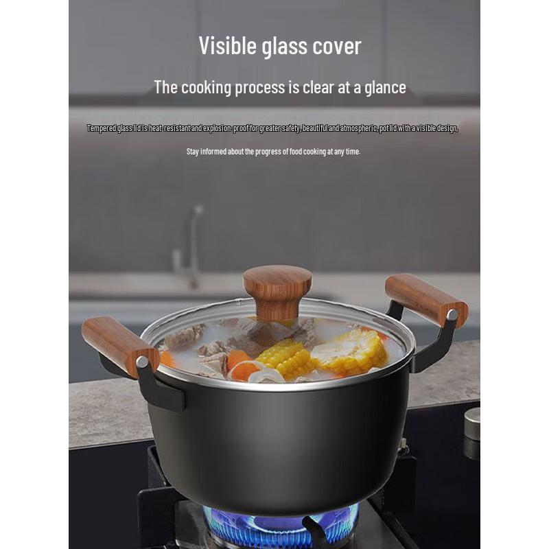 Kobach Titanium Non-stick Wok & Soup Pot Set