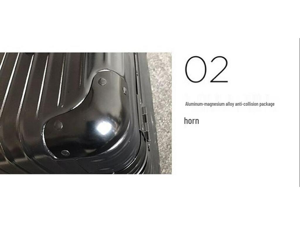 Aluminum-Magnesium Alloy Multi-Functional Carry-on Trolley Suitcase for Photography